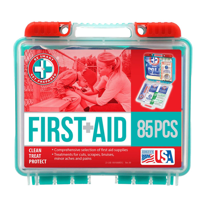 Travel First Aid Kit - 85 Pieces