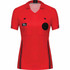 SCORE Women's Play On Match Soccer Referee Jersey - Red