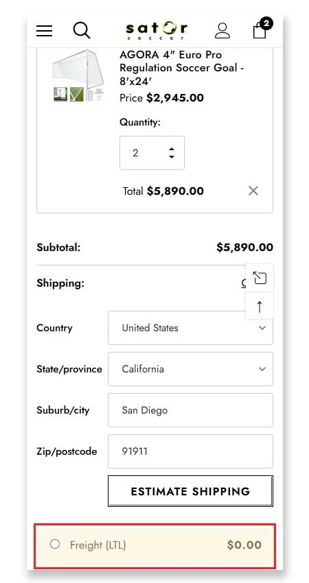 Free Freight Delivery