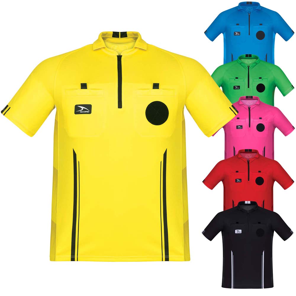SCORE Play On Pro Soccer Referee Jersey