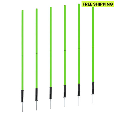 スキルズ AGILITYPOLES SETOF8 023216 サッカーキグ Champion Set of 4 Outdoor Agility Pole Set