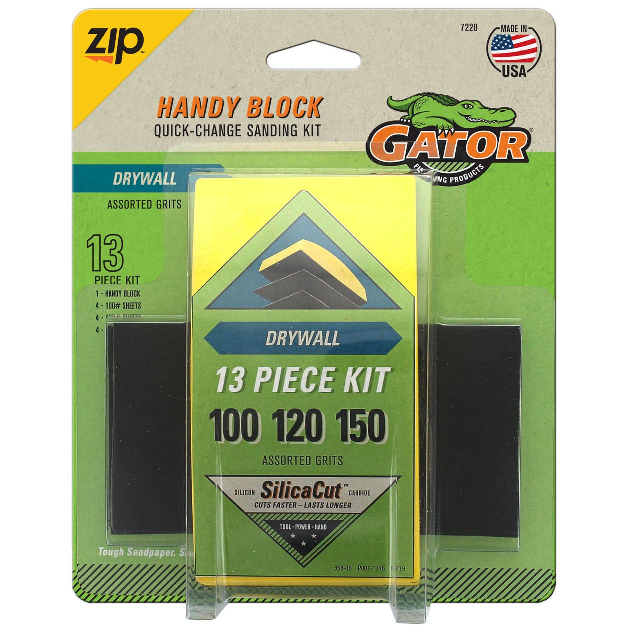 Zip Handy Block Quick-Change Drywall Sanding Kit - Project