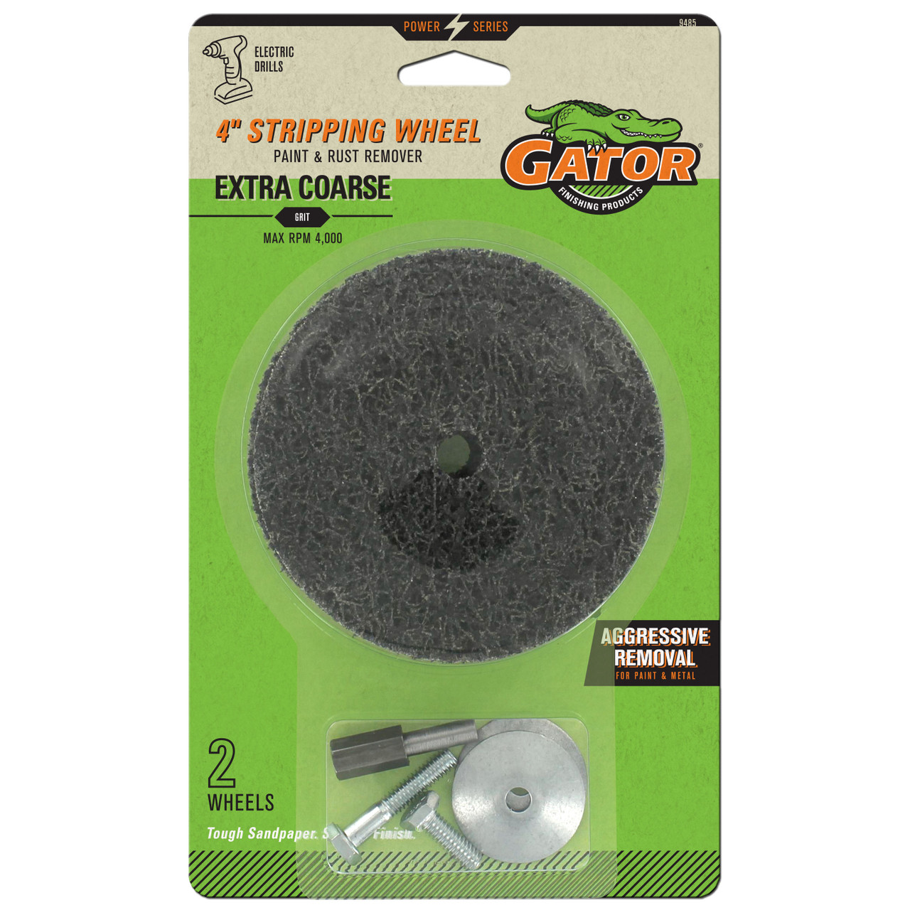 10-Pack 4.5 Inch Strip Discs For Angle Grinder - Rust & Paint Remover Wheels