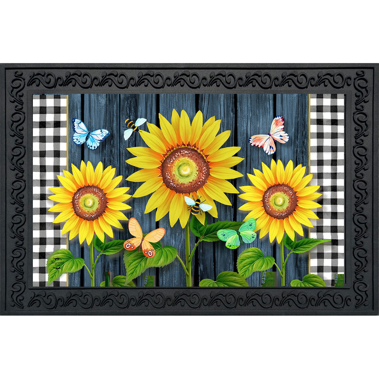 Briarwood Lane Gartenflagge 'Home Sweet Home' – Bunte Florale Farmhouse-Dekoration Für Haus & Garten