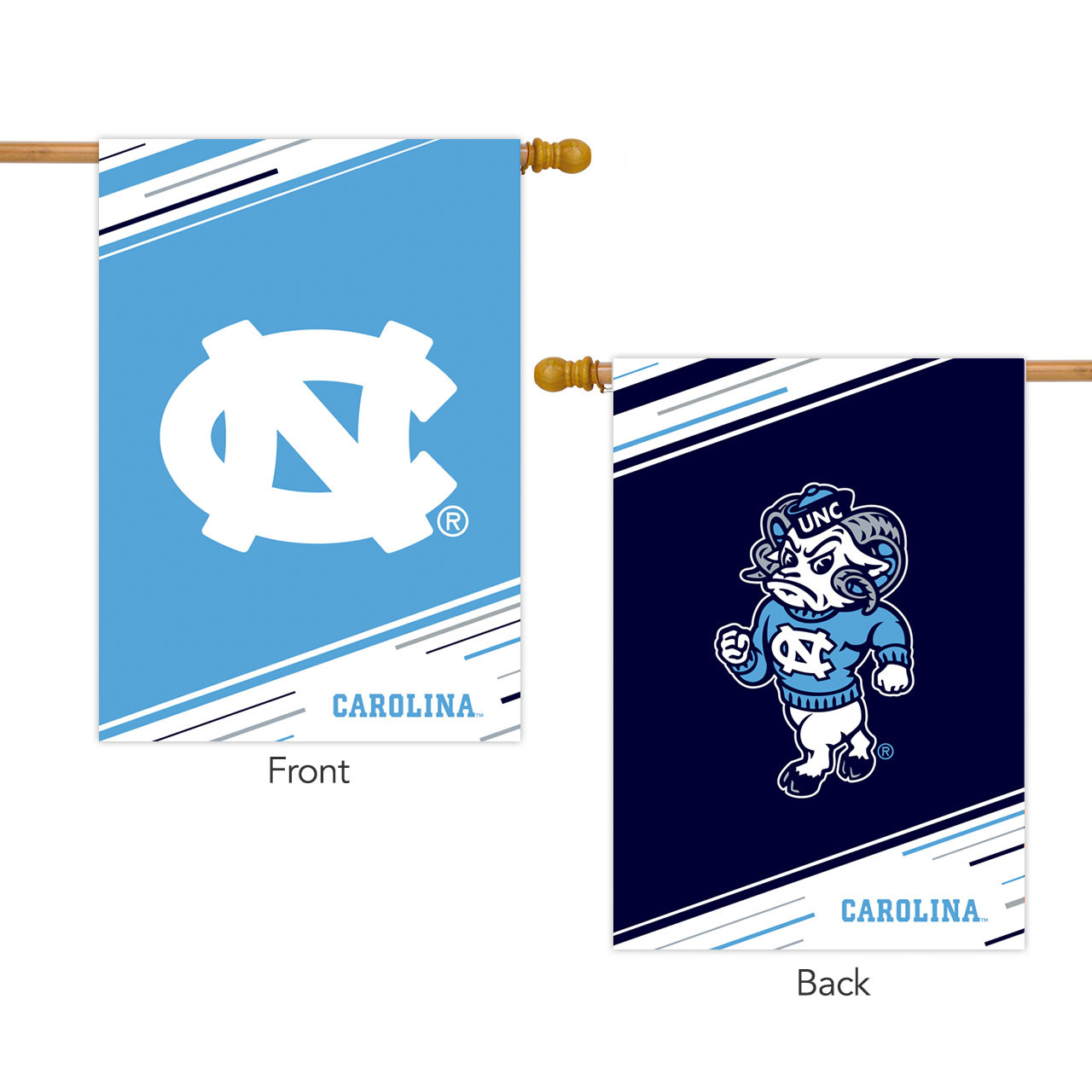 University Of North Carolina NCAA Licensed Double Sided House Flag university-of-north-carolina-ncaa-licensed-double-sided-house-flag
