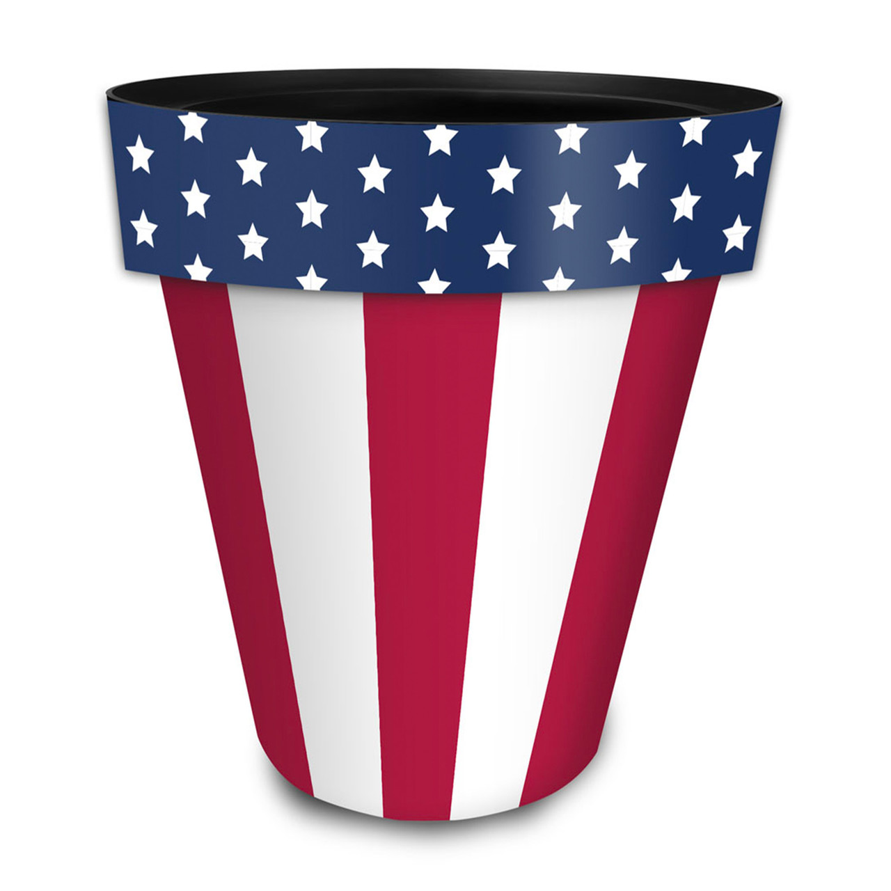 American Flag Large Planter - Briarwood Lane- Wholesale Partners
