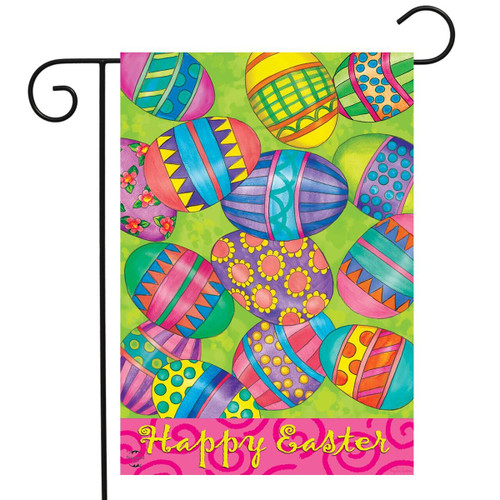 Easter Eggs Garden Flag Easter Eggs Garden Flag