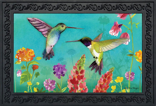 Hummingbird Greeting Doormat Hummingbird Greeting Doormat