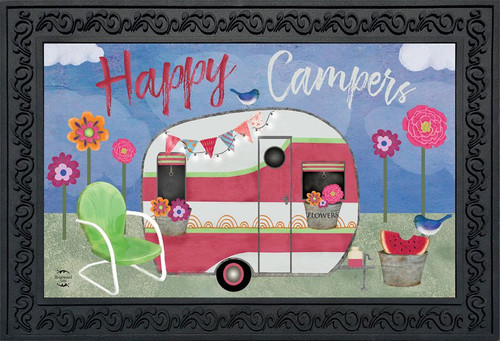 Camping Weather Doormat