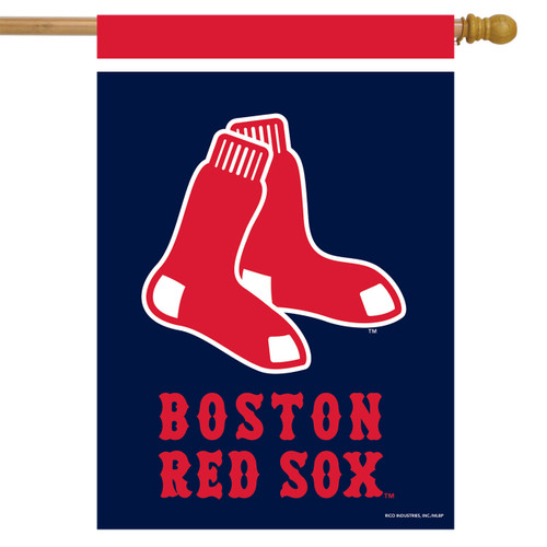 Boston Red Sox MLB House Flag
