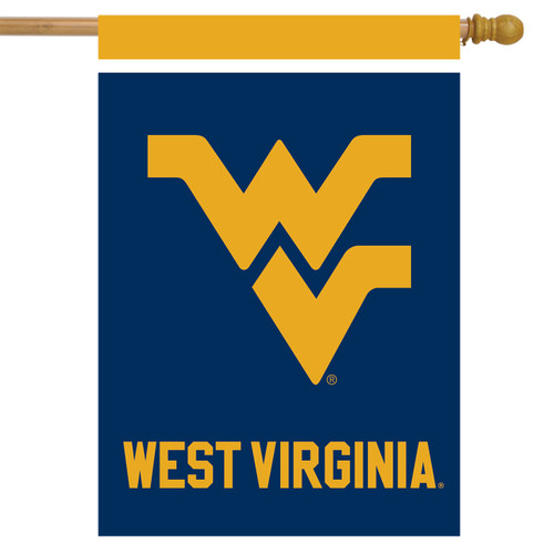 West Virginia Mountaineers NCAA Licensed House Flag