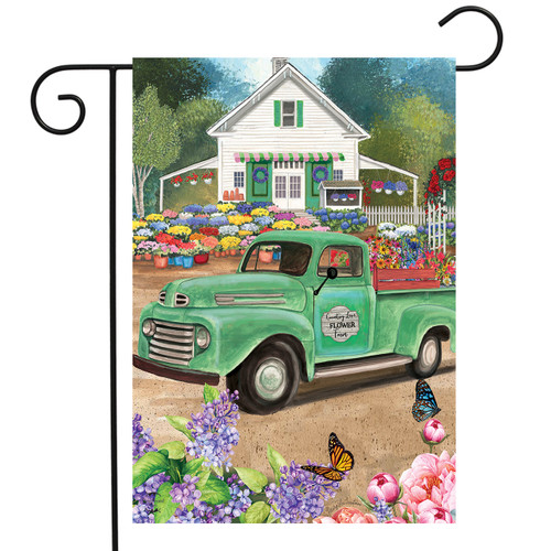 Flower Farm Garden Flag