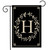Classic Monogram Letter H Garden Flag