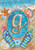 Summer Monogram Letter G Garden Flag