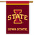 Iowa State Cyclones NCAA House Flag