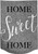 Home Sweet Home Burlap House Flag