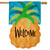 Welcome Pineapple Applique House Flag
