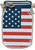 Patriotic Mason Jar Burlap House Flag