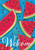 Watermelon Welcome House Flag Watermelon Welcome House Flag