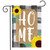 Farm House Home Burlap Garden Flag
