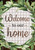 Welcome To Our Home Wreath Everyday Double-Sided House Flag