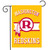 Retro Washington Redskins Double-Sided NFL Garden Flag