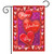 Valentine's Heart Trio Garden Flag