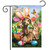 Bunny In Training Garden Flag