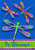Colorful Dragonflies Garden Flag
