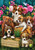 In the Garden Dogs Garden Flag