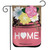 Home Mason Jar Burlap Garden Flag