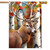 Forest Deer House Flag