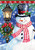 Snow Country Snowman Garden Flag