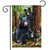 Black Bear Family Garden Flag