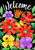 Whimsy Flowers Garden Flag Whimsy Flowers Garden Flag