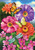 Zinnias In Bloom Garden Flag