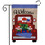 Red Truck Burlap Garden Flag