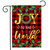 Joy To The World Double-Sided Garden Flag