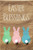 Easter Blessings Bunnies Burlap Garden Flag
