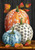 Elegant Pumpkins House Flag
