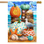 Seaside Fall House Flag