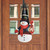 Snowman and Friends Door Hanger