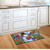 Snowman and Cardinals Doormat