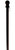57 Inch Bronze Metal Flag Pole