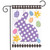 Checkered Spring Bunny Garden Flag