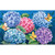 Colorful Hydrangeas Doormat