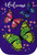 Butterfly Trio Burlap House Flag