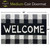 Checkered Welcome Medium Coir Doormat 24 x 36