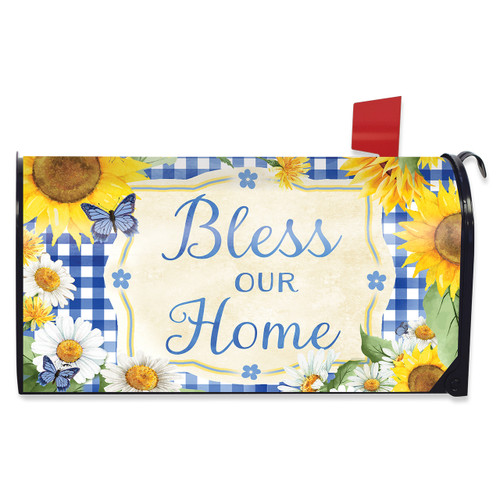 Briarwood Lane Bless This Home Sunflowers Summer Garden Flag – 12.5x18, Polyester
