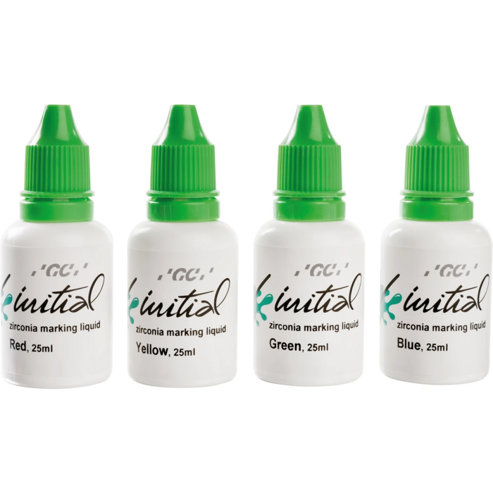 GC Initial™ Zirconia Coloring Liquid Bottle 25 ml Marking Liquid yellow ...